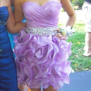 Pink pageant /prom / cocktail dress